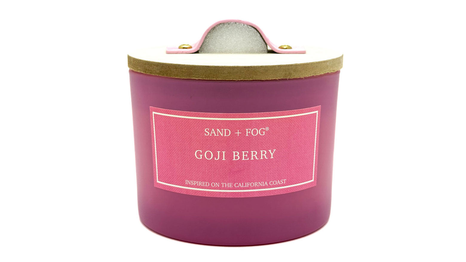 SAND + FOG Goji Berry Pink Candle