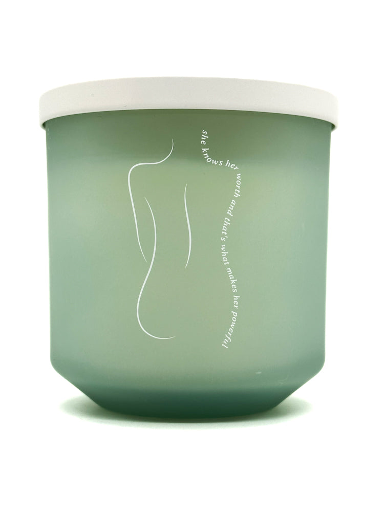 Aqua Scented Candle - She knows her worth | LAB Candles