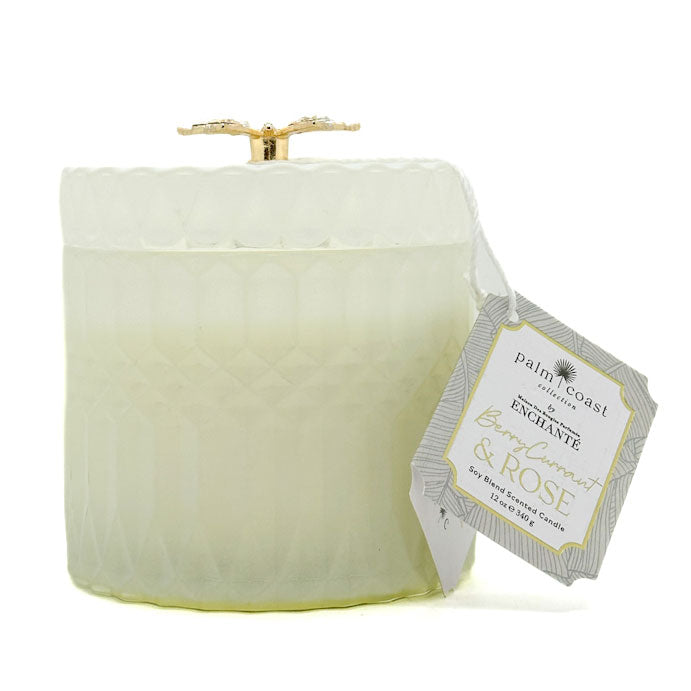 Maison Des Bougies Parfumée ENCHANTÉ - Berry Currant & Rose Scented Candle