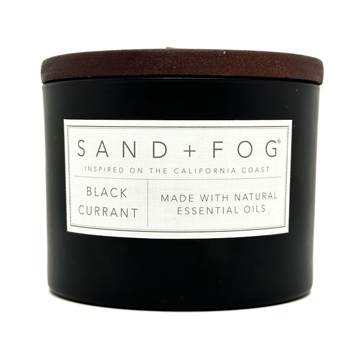 Black Currant Scented Candle | SAND + FOG