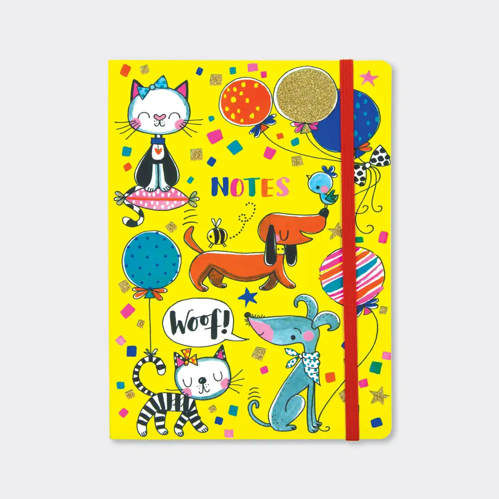 RACHEL ELLEN DESIGNS Notebook - Cats & Dogs