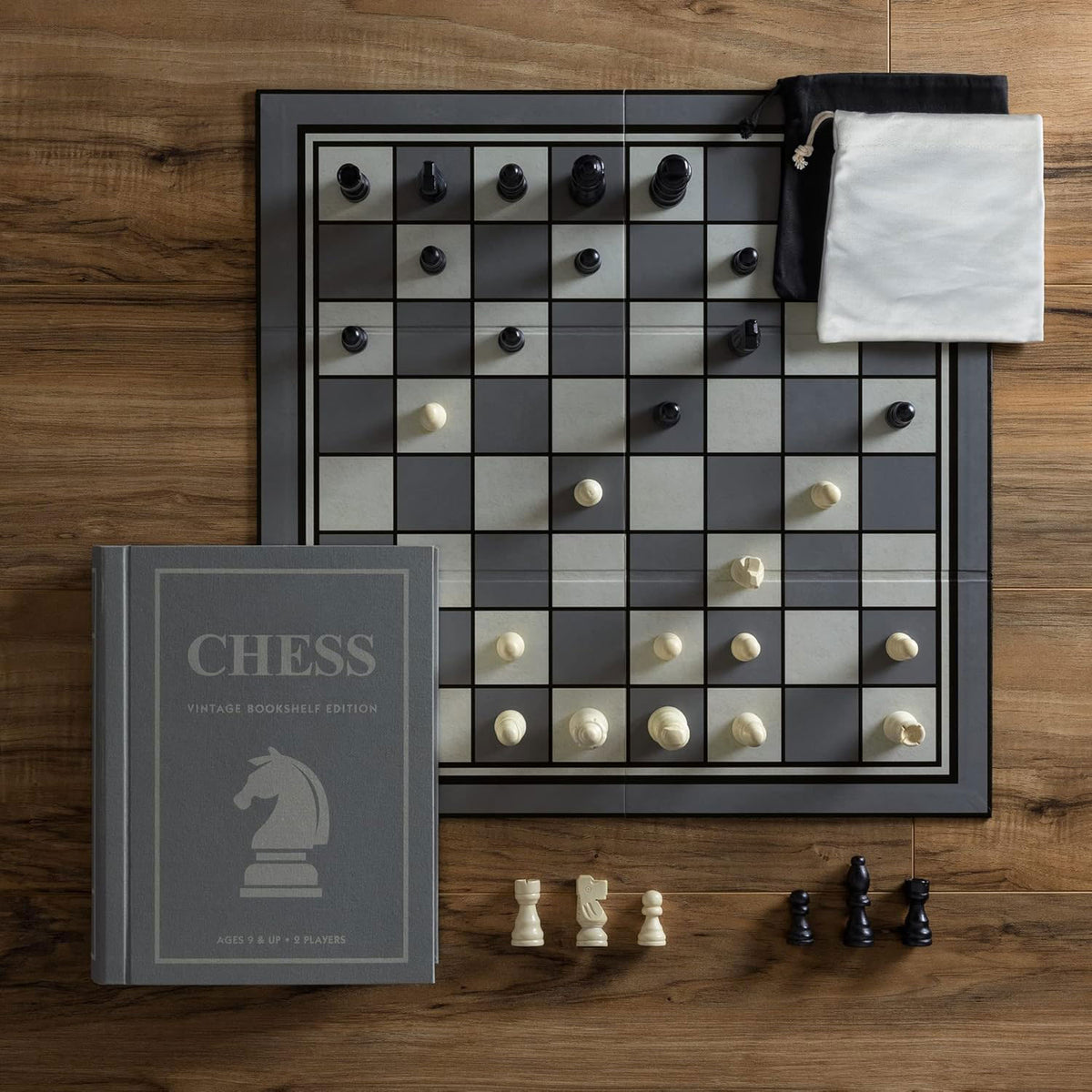 Chess - Vintage Bookshelf Edition