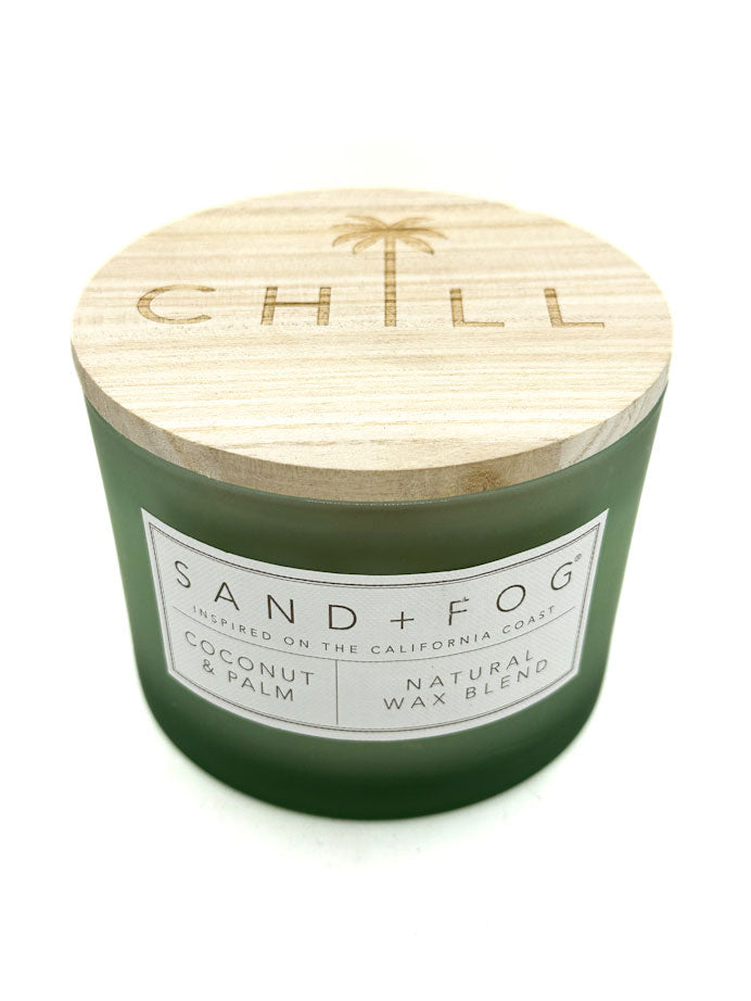 Coconut & Palm Scented Candle | SAND + FOG