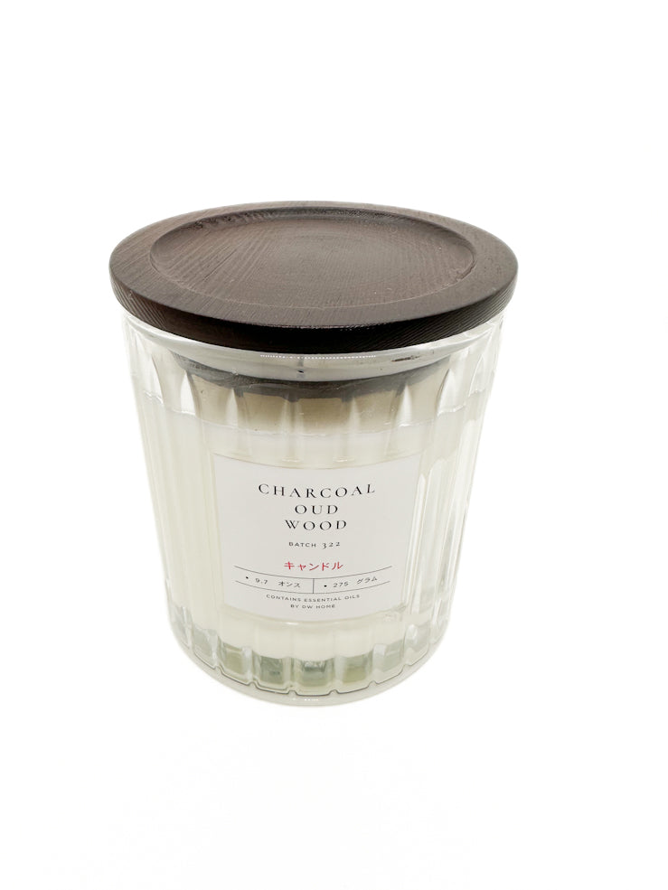 Charcoal Oud Wood Candle
