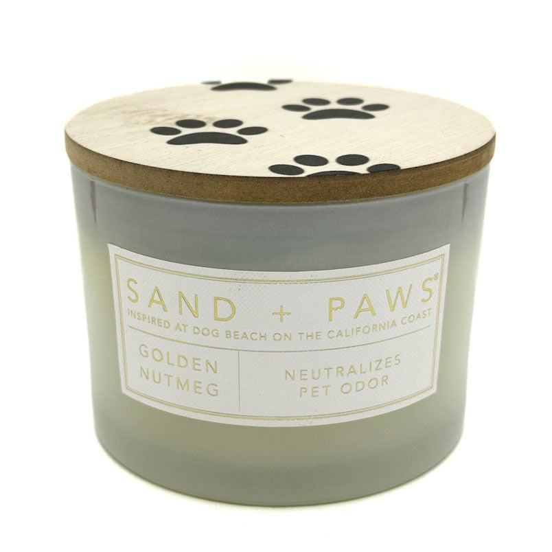 Golden Nutmeg Scented Candle | SAND + PAWS