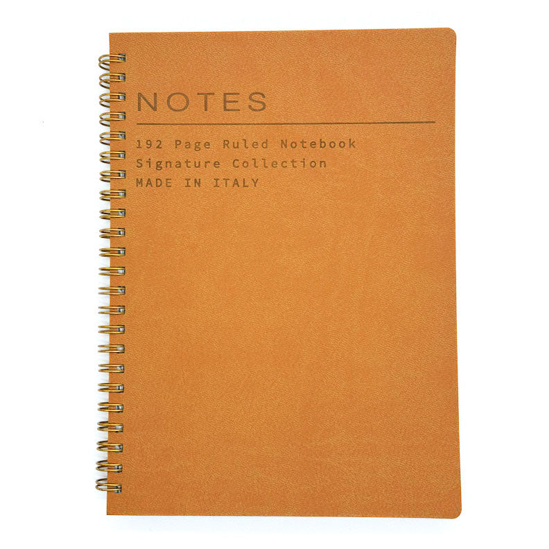 inTempo Firenze Soft Leather A5 Wirebound Notebook