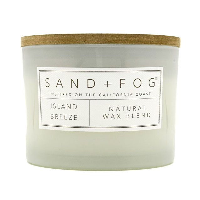 Island Breeze Scented Candle | SAND + FOG