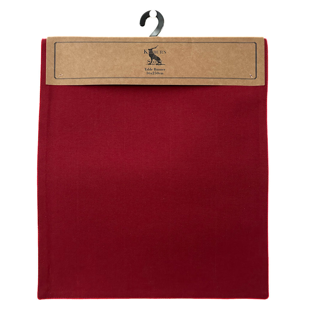 Kilburn & Scott Table Runner - Red