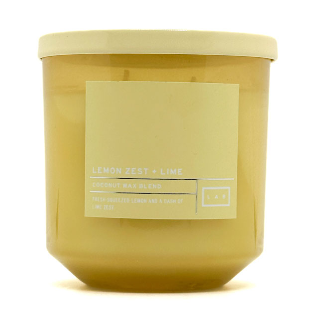 Lemon Zest + Lime Scented Candle | LAB