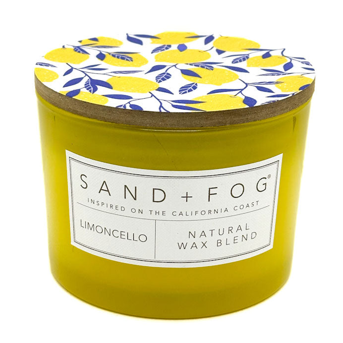 Limoncello Scented Candle | SAND + FOG