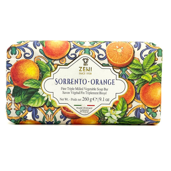 Zeni Italian Vegetable Soap - Orange