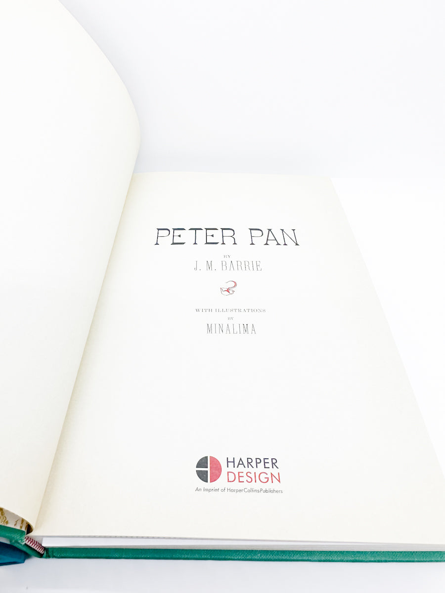 Peter Pan J. M. Barrie MinaLima Edition Illustrated with Interactive Elements Book & Notebook