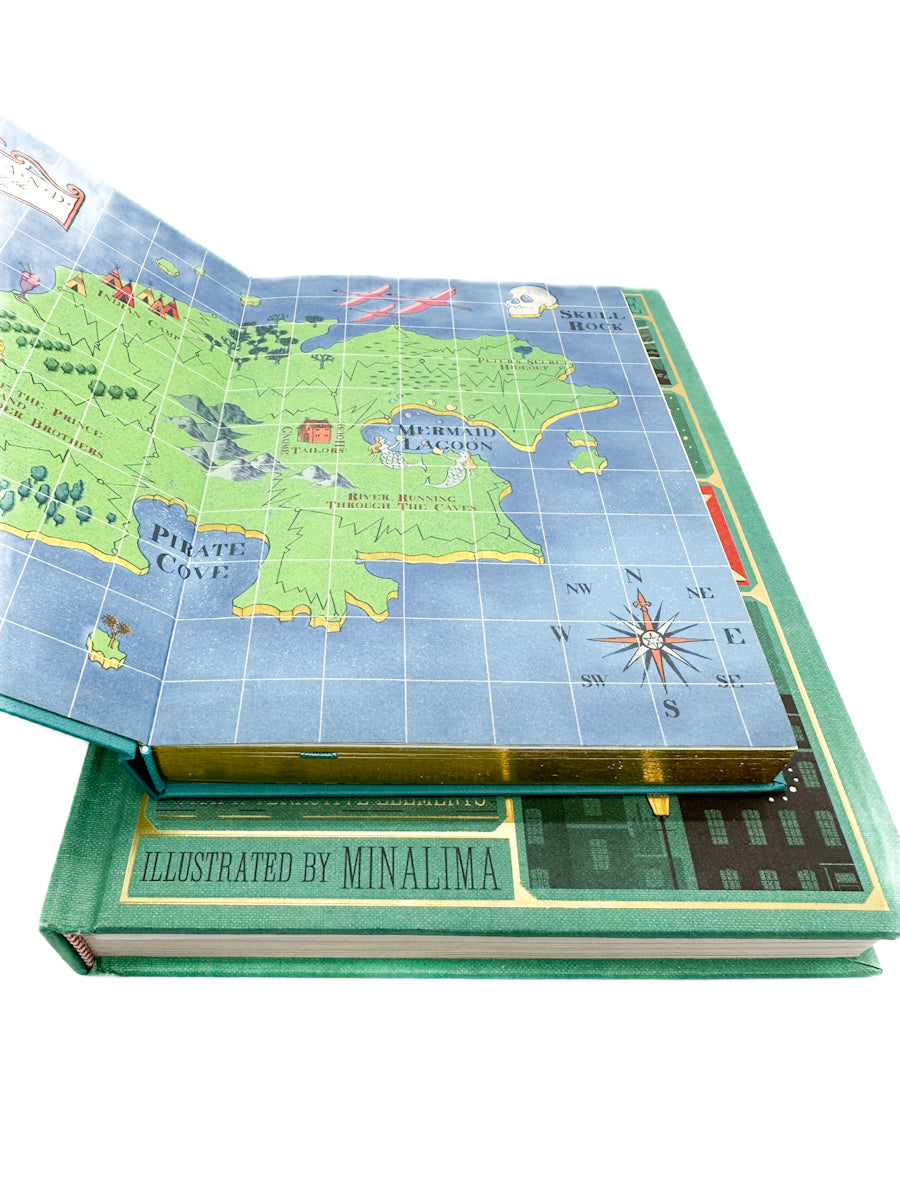 Peter Pan J. M. Barrie MinaLima Edition Illustrated with Interactive Elements Book & Notebook