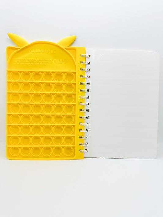 Pikachu Pop it Fidget Notebook Inside