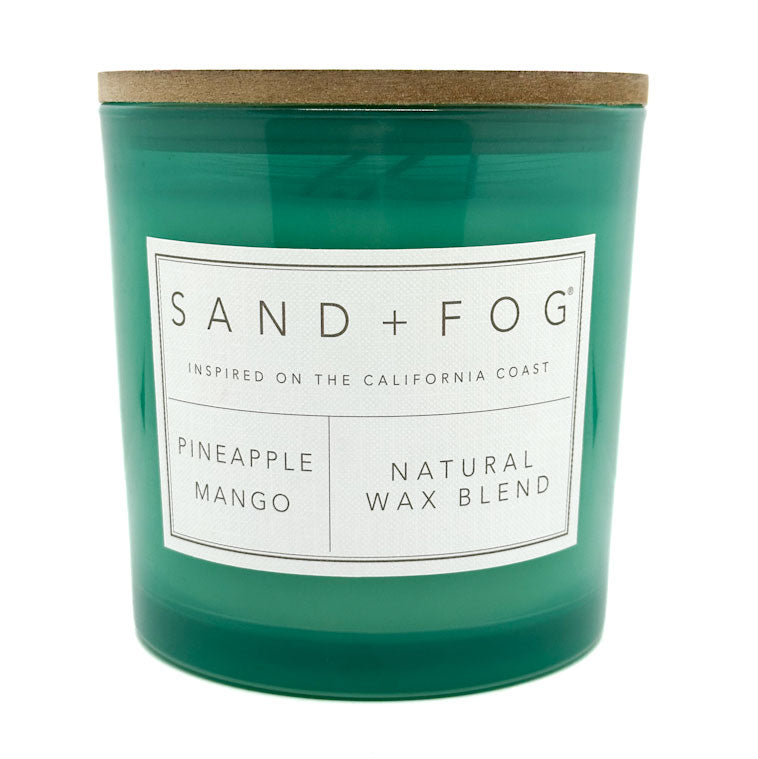 Pineapple Mango Scented Candle | SAND + FOG