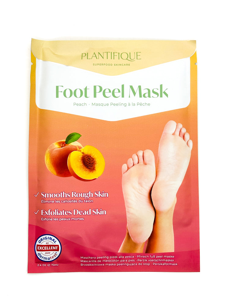PLANTIFiQUE Foot Peel Mask - Peach