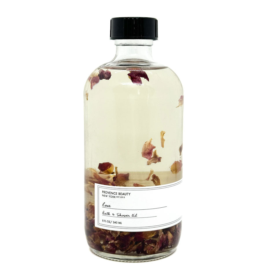 Rose Bath & Shower Oil | Provence Beauty NEW YORK