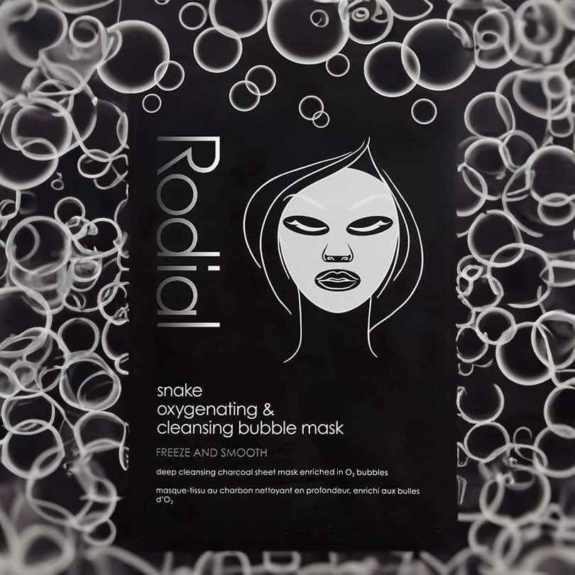 Snake Oxygenating & Cleansing Bubble Sheet Mask | RODIAL