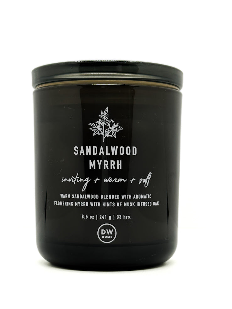 Sandalwood Myrrh Scented Candle | DW HOME