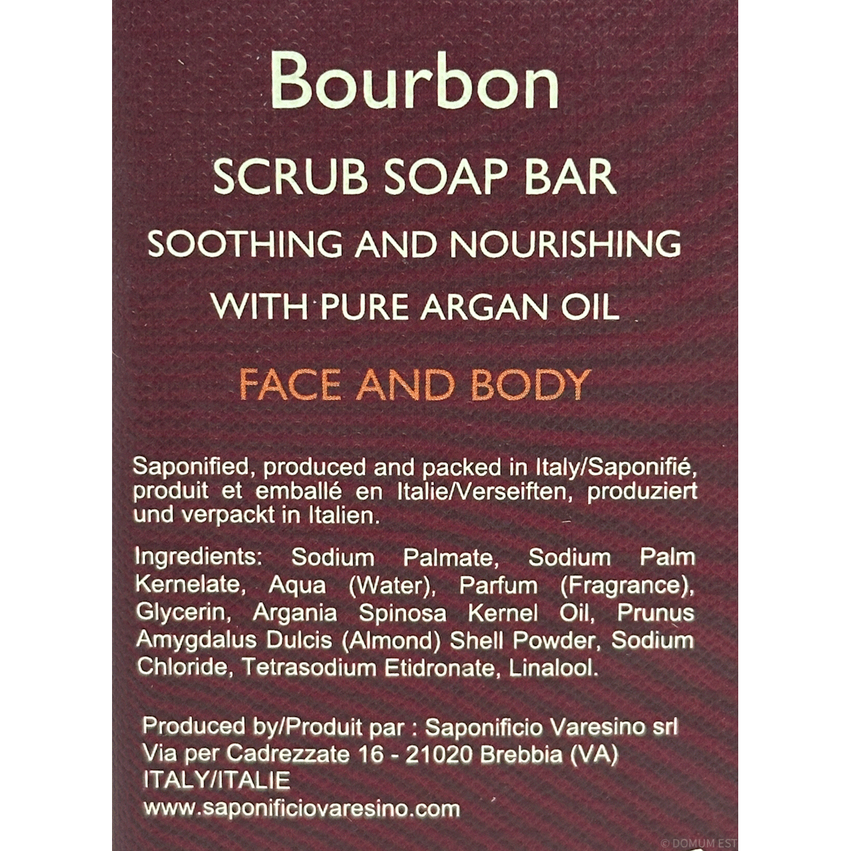 Saponificio Varesino Men's Scrub Soap