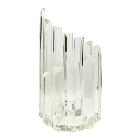 Glass Spiral Candle Holder