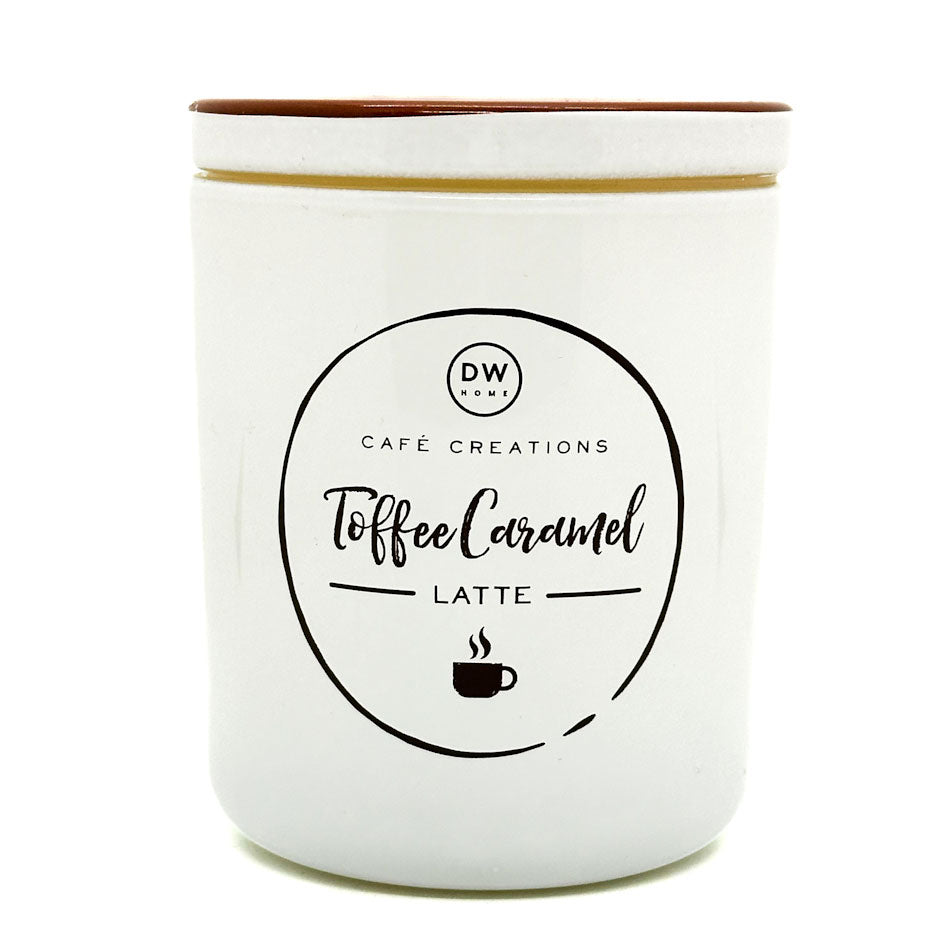 DW HOME Café Creations Toffee Caramel Latte Scented Candle