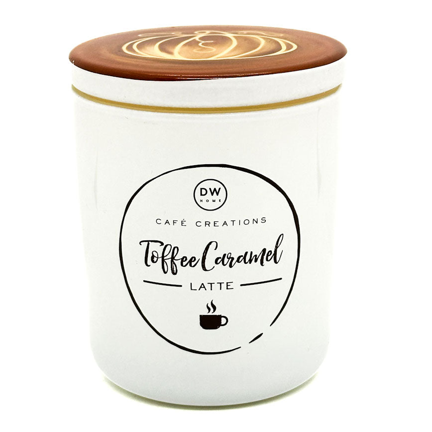 DW HOME Café Creations Toffee Caramel Latte Scented Candle