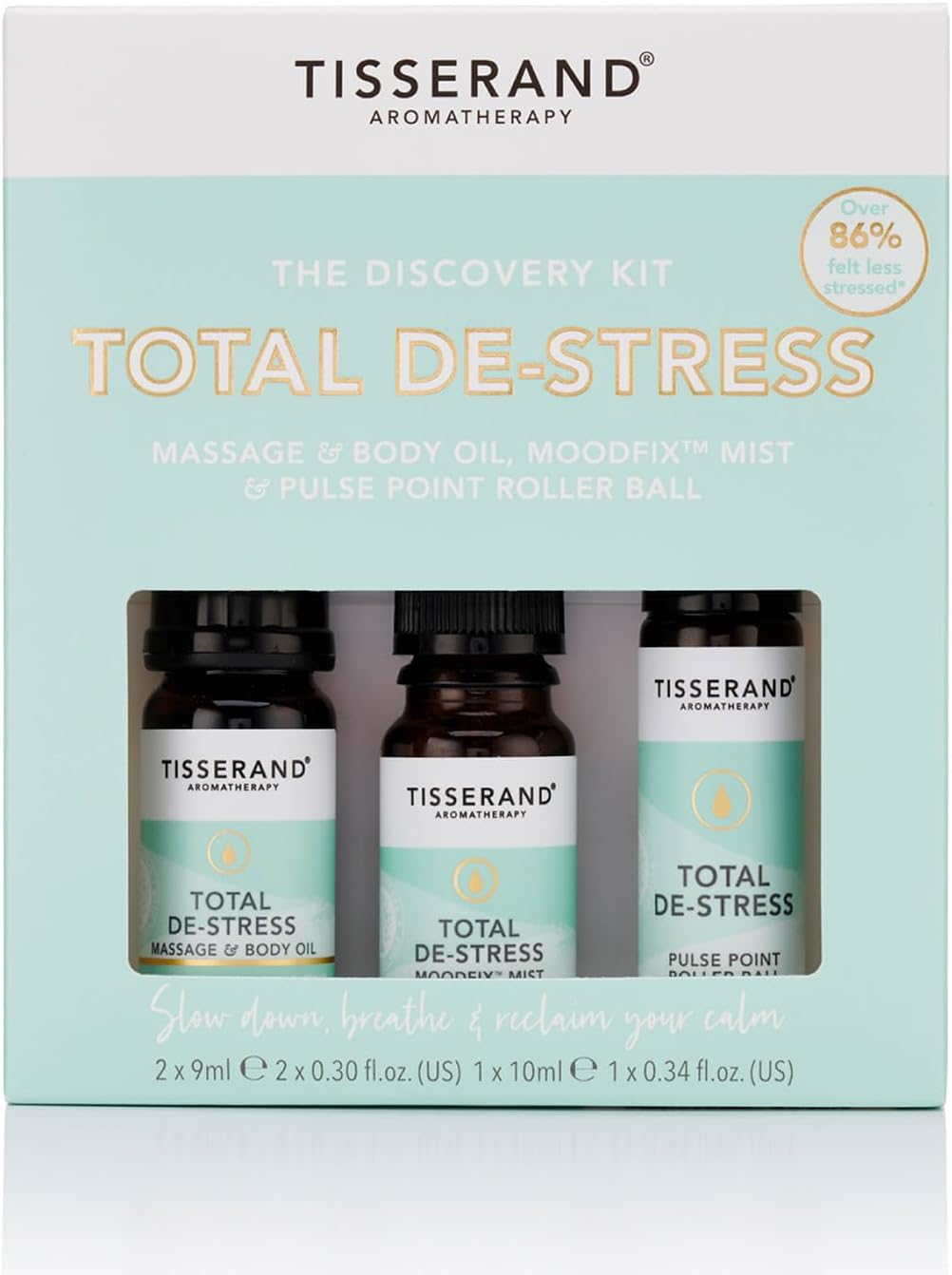 Tisserand Total De-Stress Discovery Kit