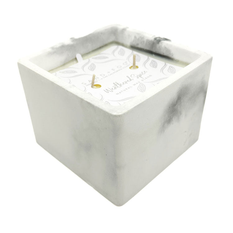 Weathered Spice Scented Candle | SAND + FOG