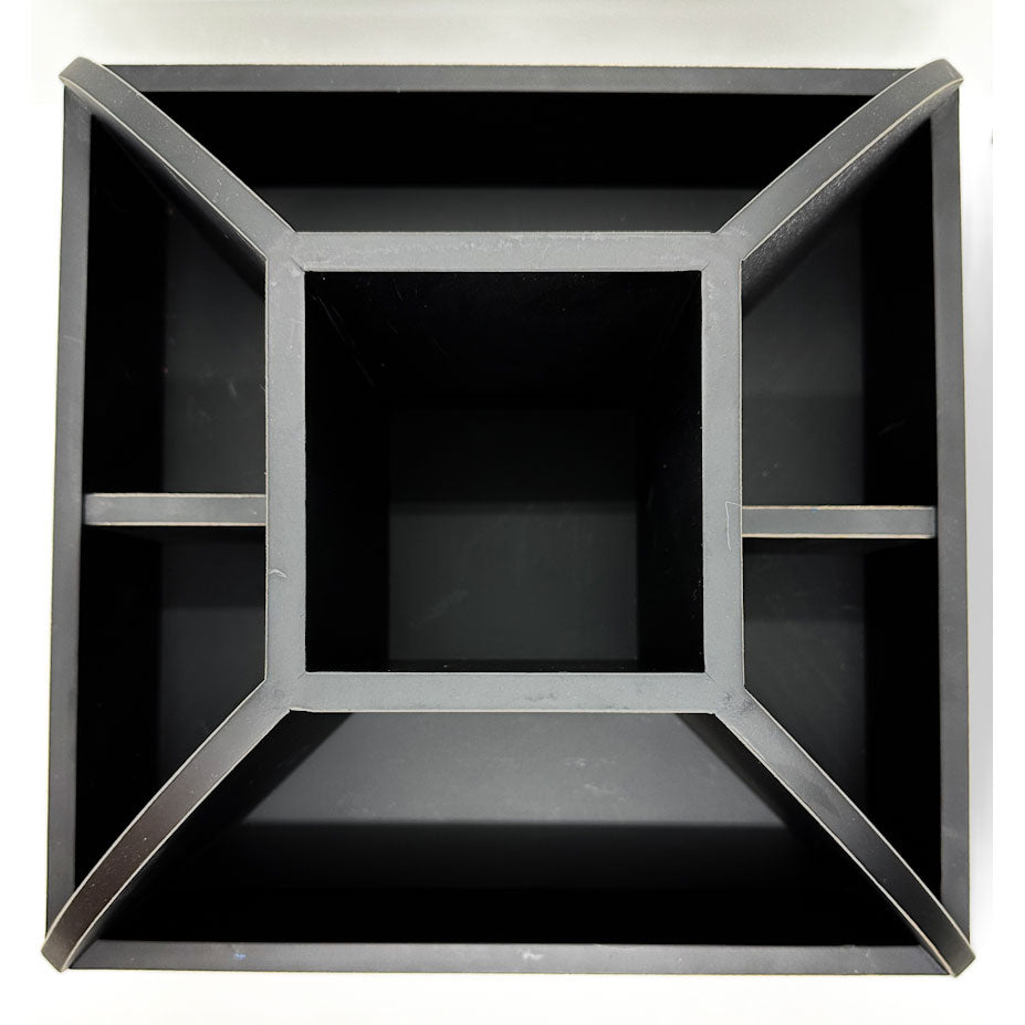 Wooden Rotating Desk Organiser