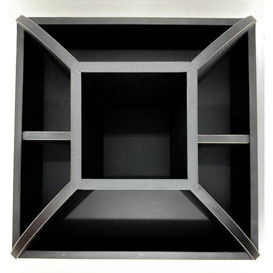 Wooden Rotating Desk Organiser