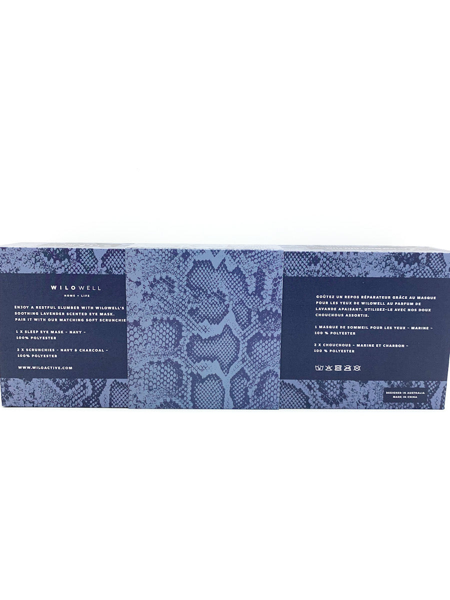 Luxe Eye Mask & Scrunchie Set