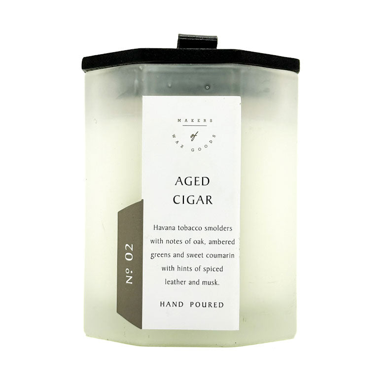 Aged Cigar Scented Candle | Makers of Wax Goods