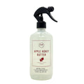 Bottle of Apple Honey Butter room and linen spray on a white background