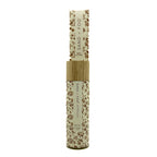 SAND + FOG Apple Spice Reed Diffuser bottle with floral design on a white background