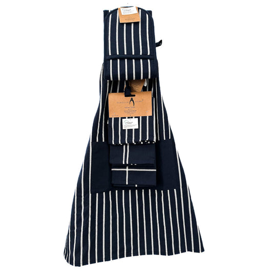 Apron, Oven Mitt & Kitchen Tea Towels Set | Penguin Home