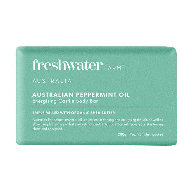 Freshwater Farm Body Bar Soap - Australian Peppermint Oil