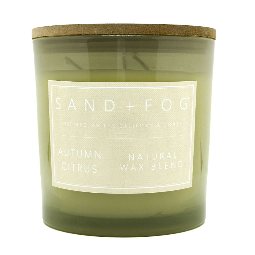 Autumn Citrus Scented Candle | SAND + FOG