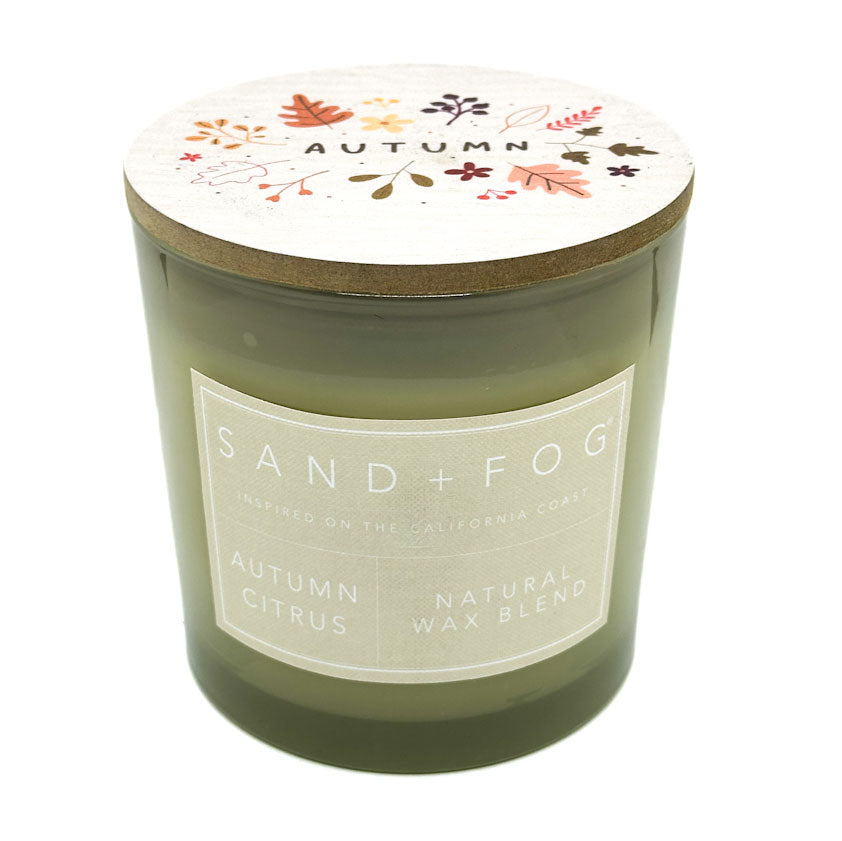 Autumn Citrus Scented Candle | SAND + FOG