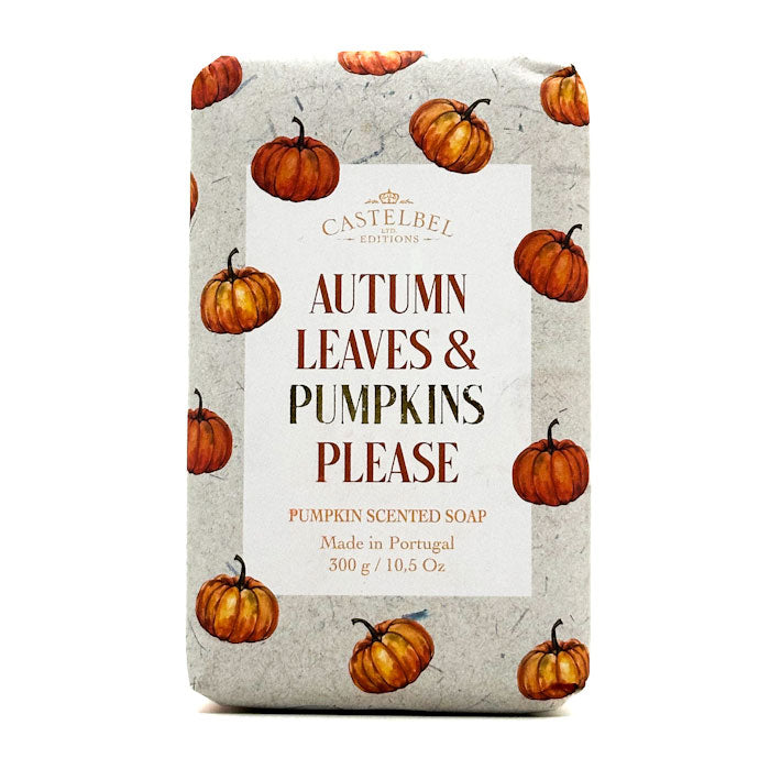 Autumn Leaves and Pumpkins Please Fragranced Soap | CASTELBEL