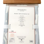 Bonbini Newborn Gift Set - Blanket - Rattle - Booties