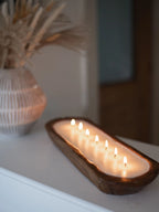 Almond Macaron Baguette Bowl Scented Candle