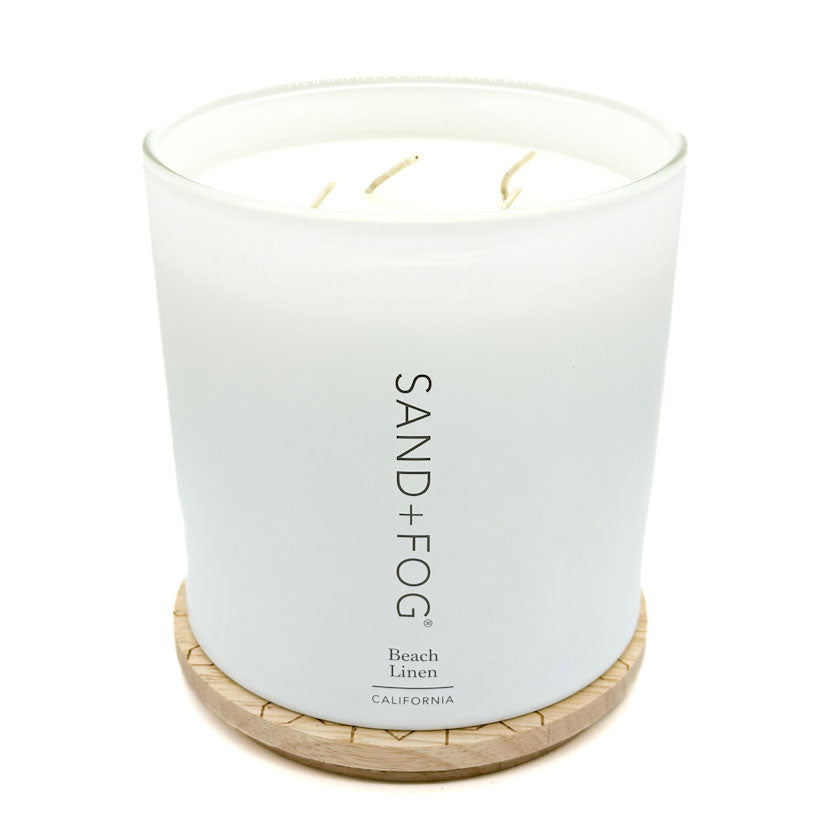 Beach Linen Scented Candle | SAND + FOG