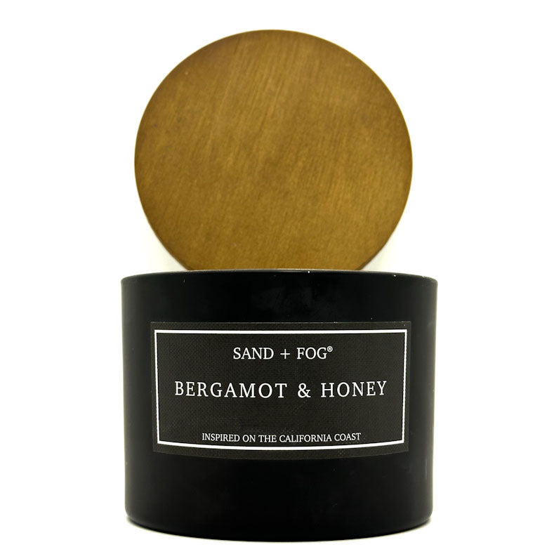 Bergamot & Honey Scented Candle | SAND + FOG