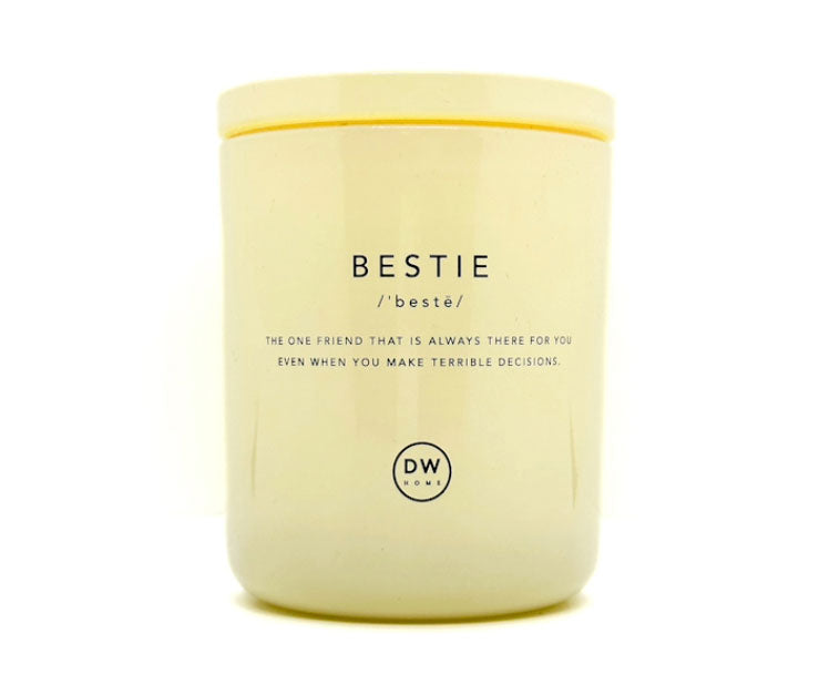 Bestie - Vanilla Macaron Scented Candle | DW Home