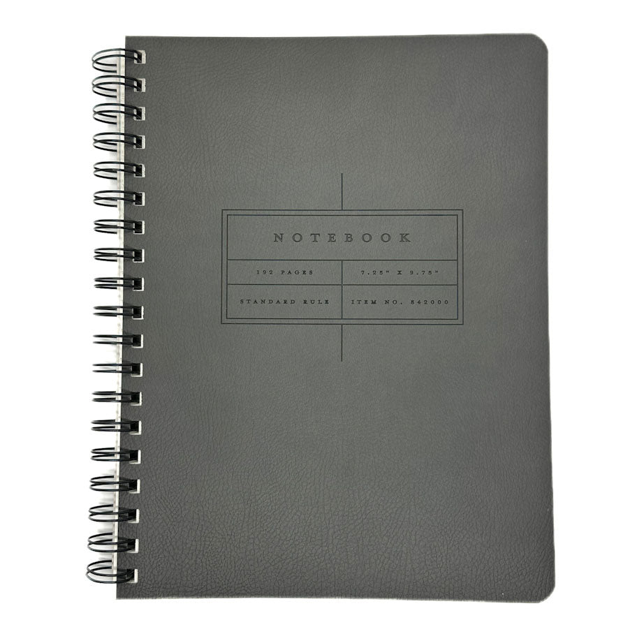 Fringe Studio Black Leather Notebook