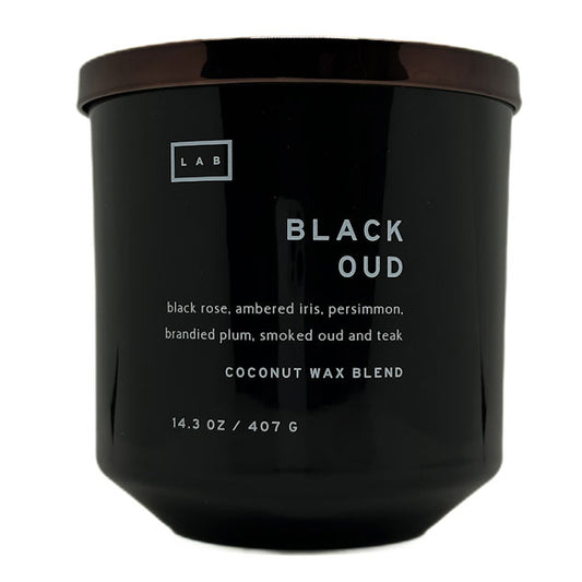 Black Oud Scented Candle | LAB