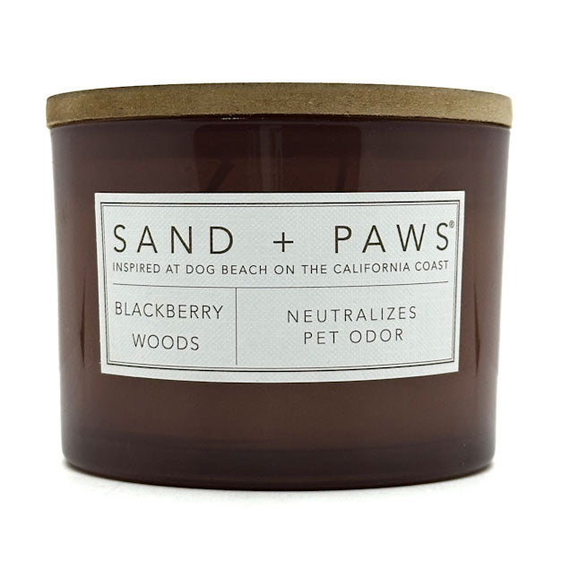 Blackberry Woods Scented Candle | SAND + PAWS