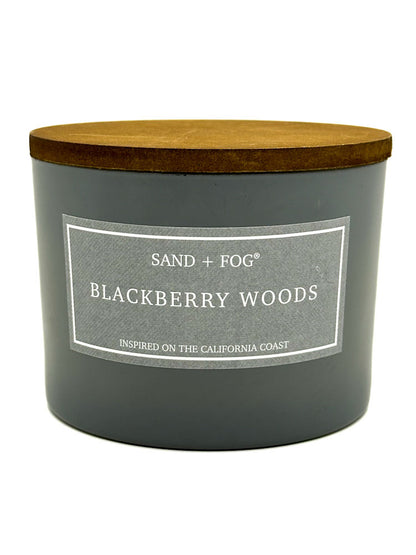 Blackberry Woods Scented Candle | SAND + FOG