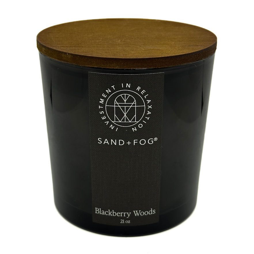 Blackberry Woods Scented Candle | SAND + FOG